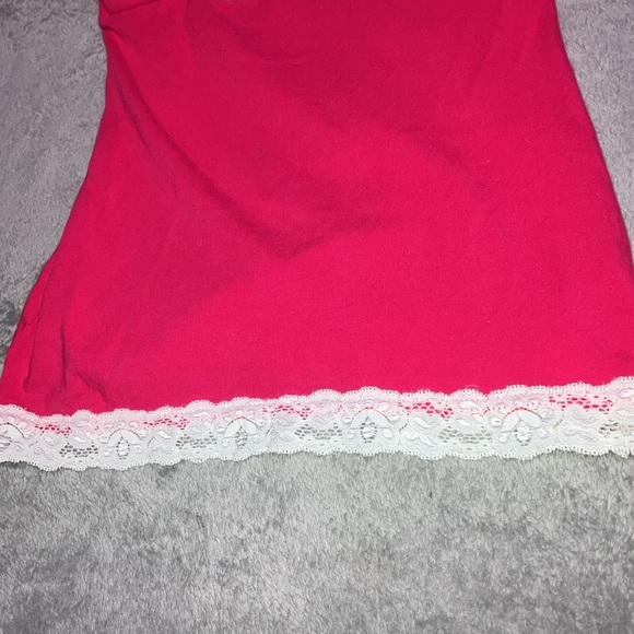 Hot Pink Nightwear Tank Top - Picture 3 of 5